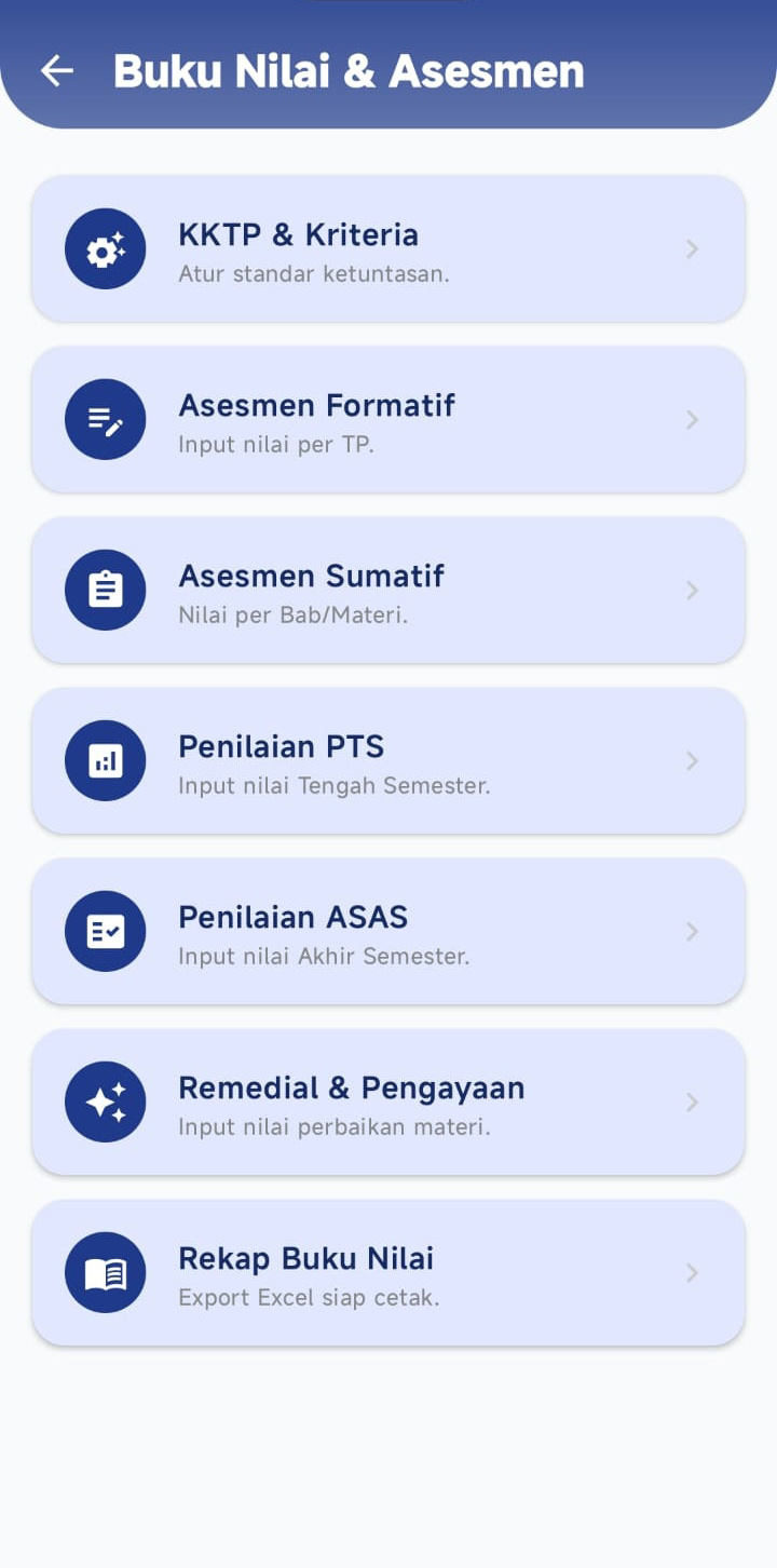 Dummy Buku Nilai